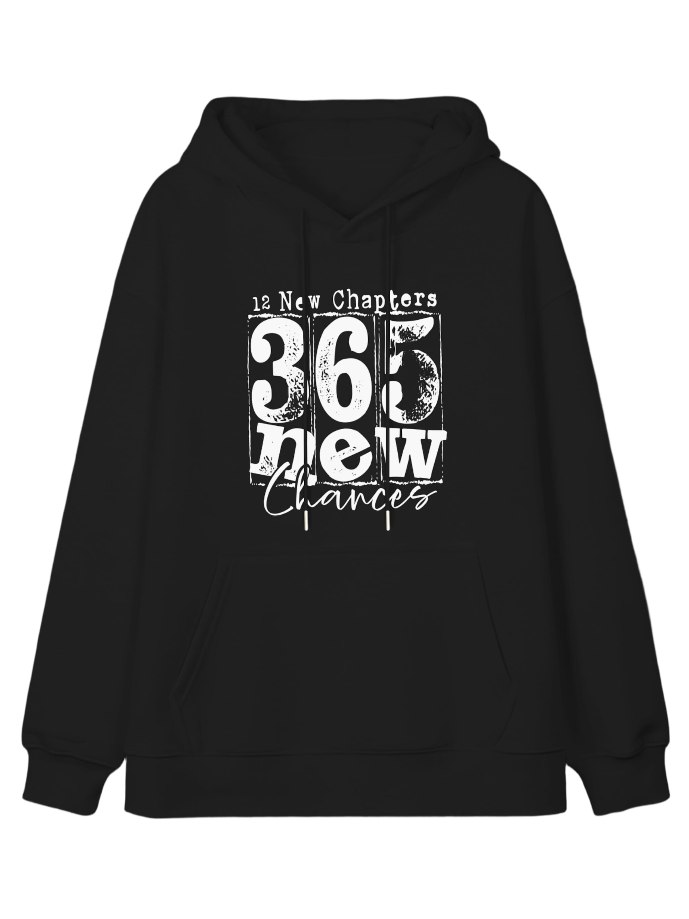 GORHEY Sweatshirt in Zwart: voorkant