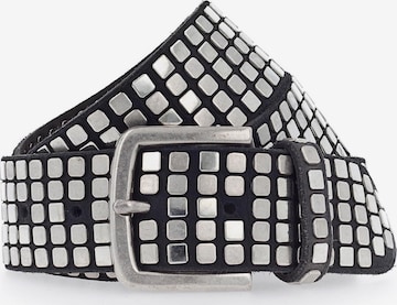 B.BELT Gürtel 'Quinn' in Schwarz: Vorderseite