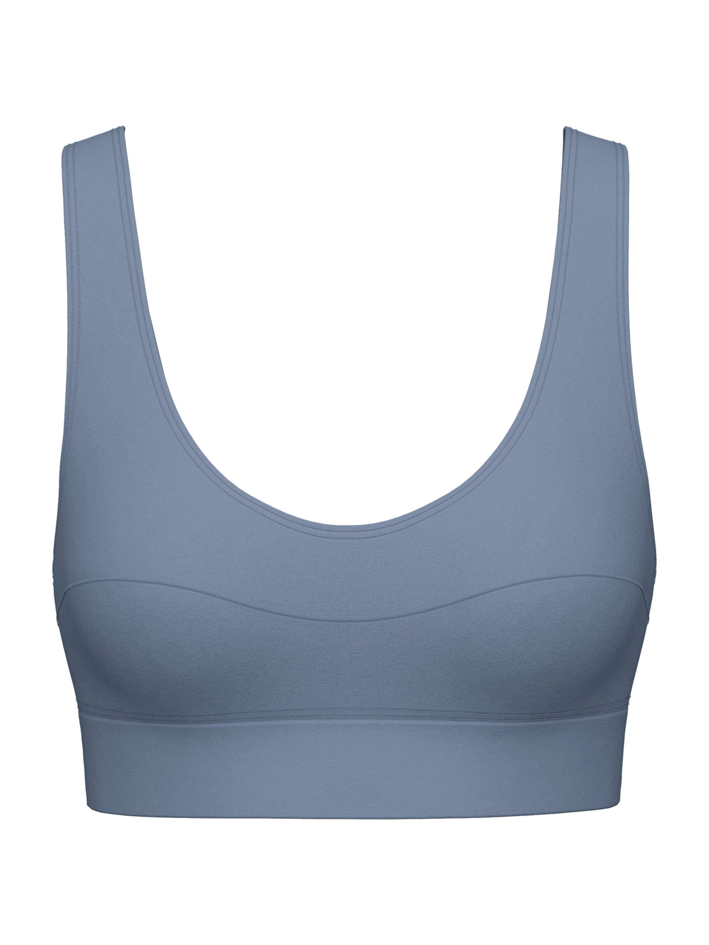 CALIDA Bra 'Elastic' in Grey: front