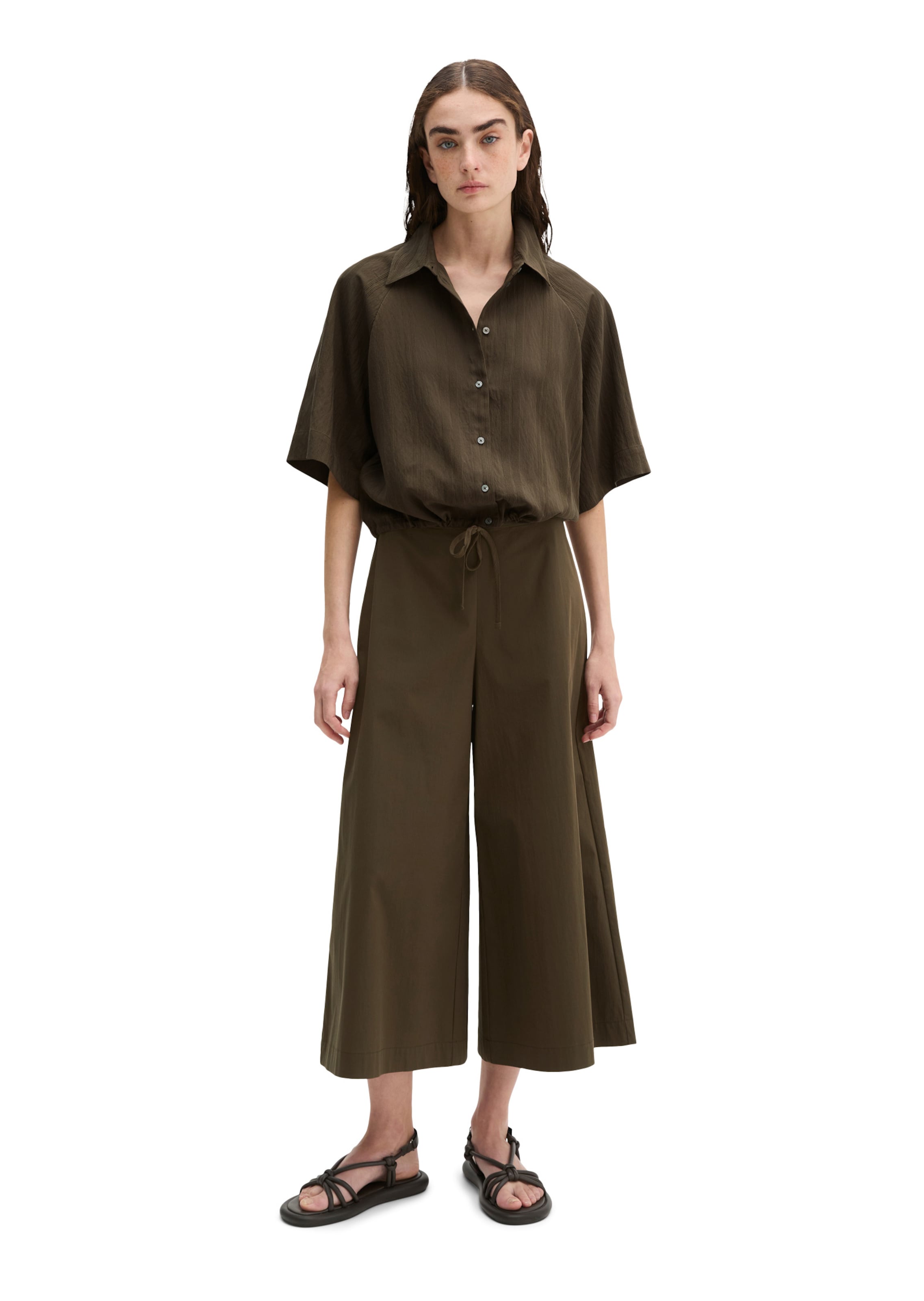 Marc O'Polo Bluse in Braun