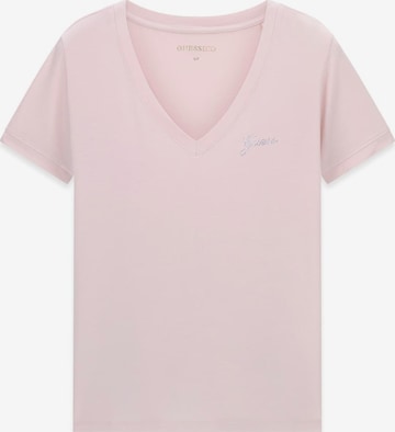 GUESS Shirt in Pink: front
