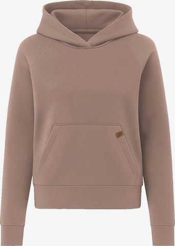 Sweat-shirt '9003' Vivisence en beige : devant