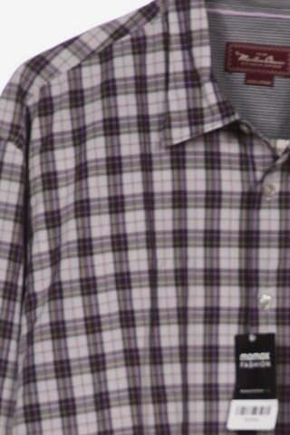 Marlboro Classics Button Up Shirt in XXXL in Purple