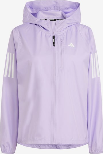 ADIDAS PERFORMANCE Sportska jakna 'Own The Run' u lavanda / bijela, Pregled proizvoda