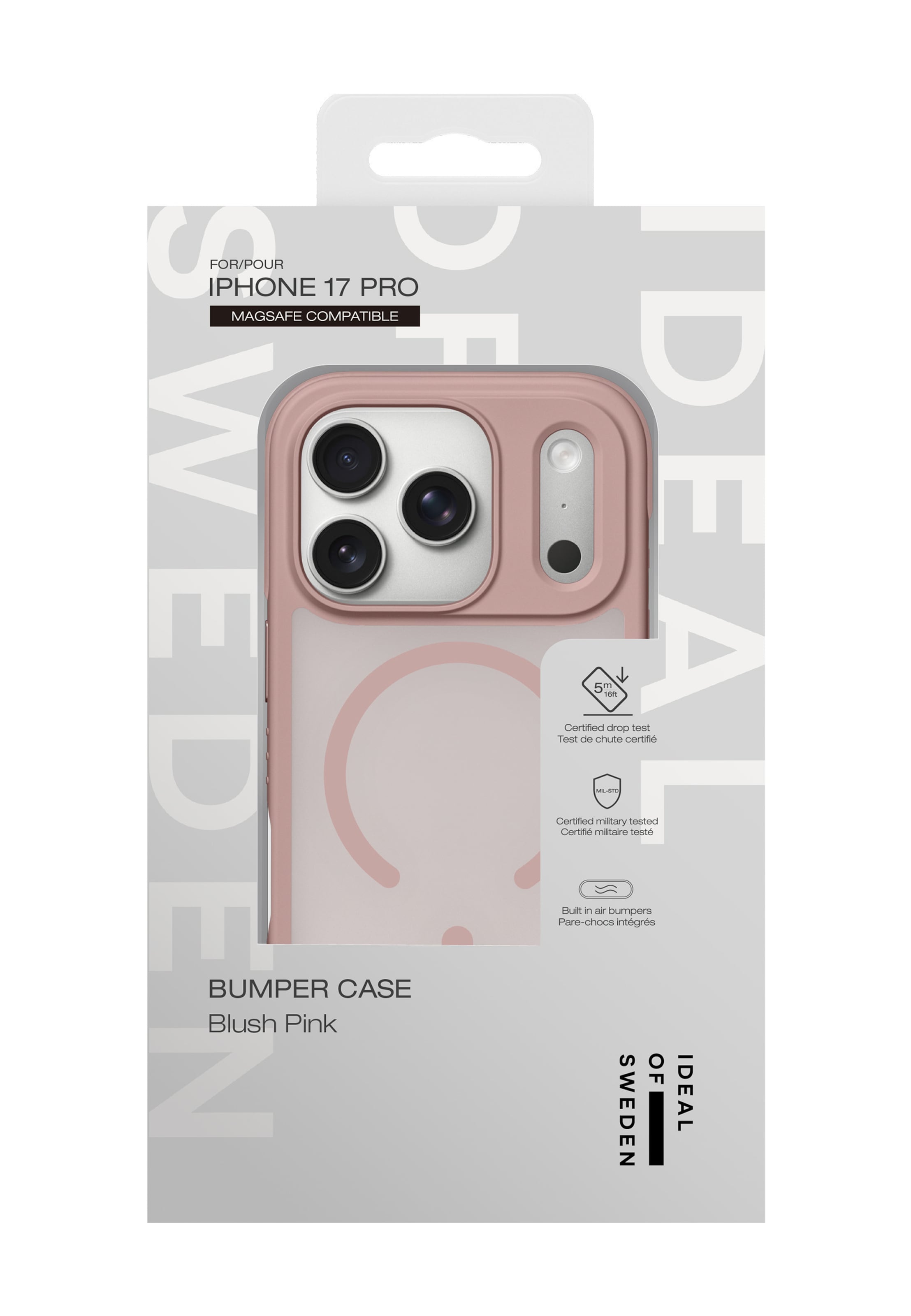 iDeal of Sweden - Capas para smartphones 'iPhone 17 Pro Max' em rosa