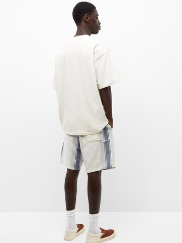 Pull&Bear T-Shirt in Weiß