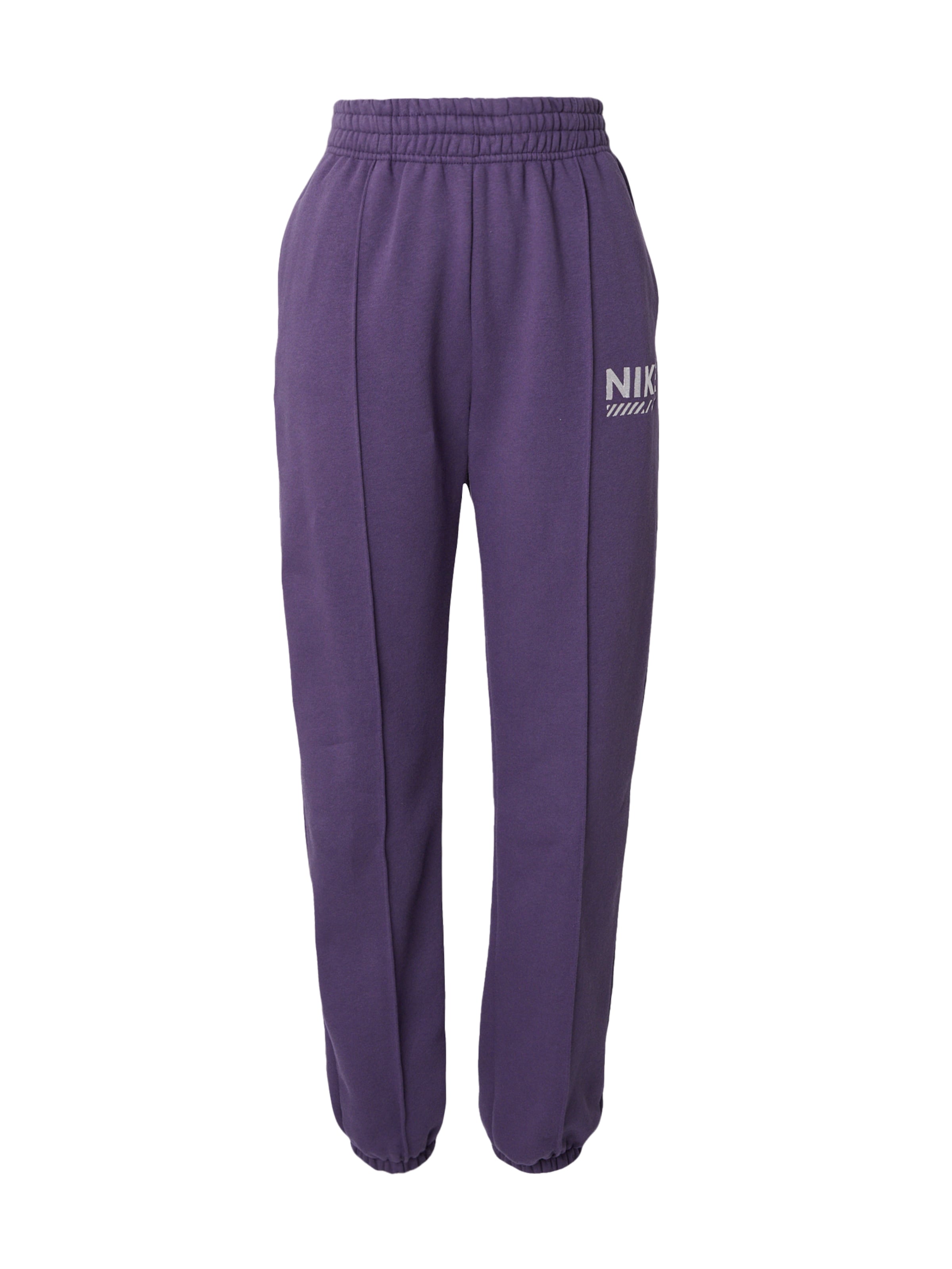 Nike Sportswear Tapered Housut värissä lila: etupuoli