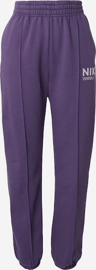 Kelnės iš Nike Sportswear, spalva – gervuogių spalva / balkšva, Prekių apžvalga