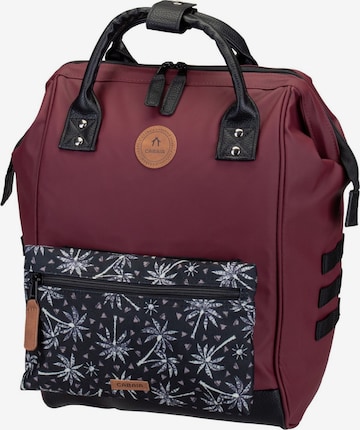 Cabaia Rucksack 'Adventurer' in Rot: Vorderseite