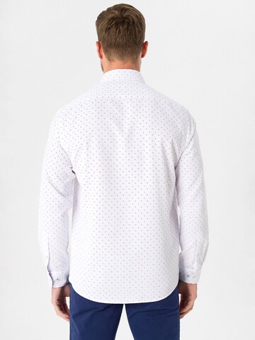 Dandalo Regular fit Button Up Shirt in White