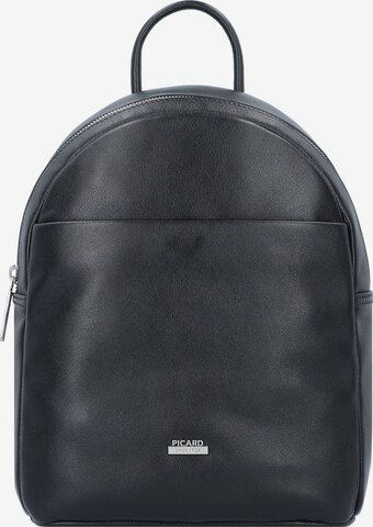 Picard Backpack 'Really' in Black: front