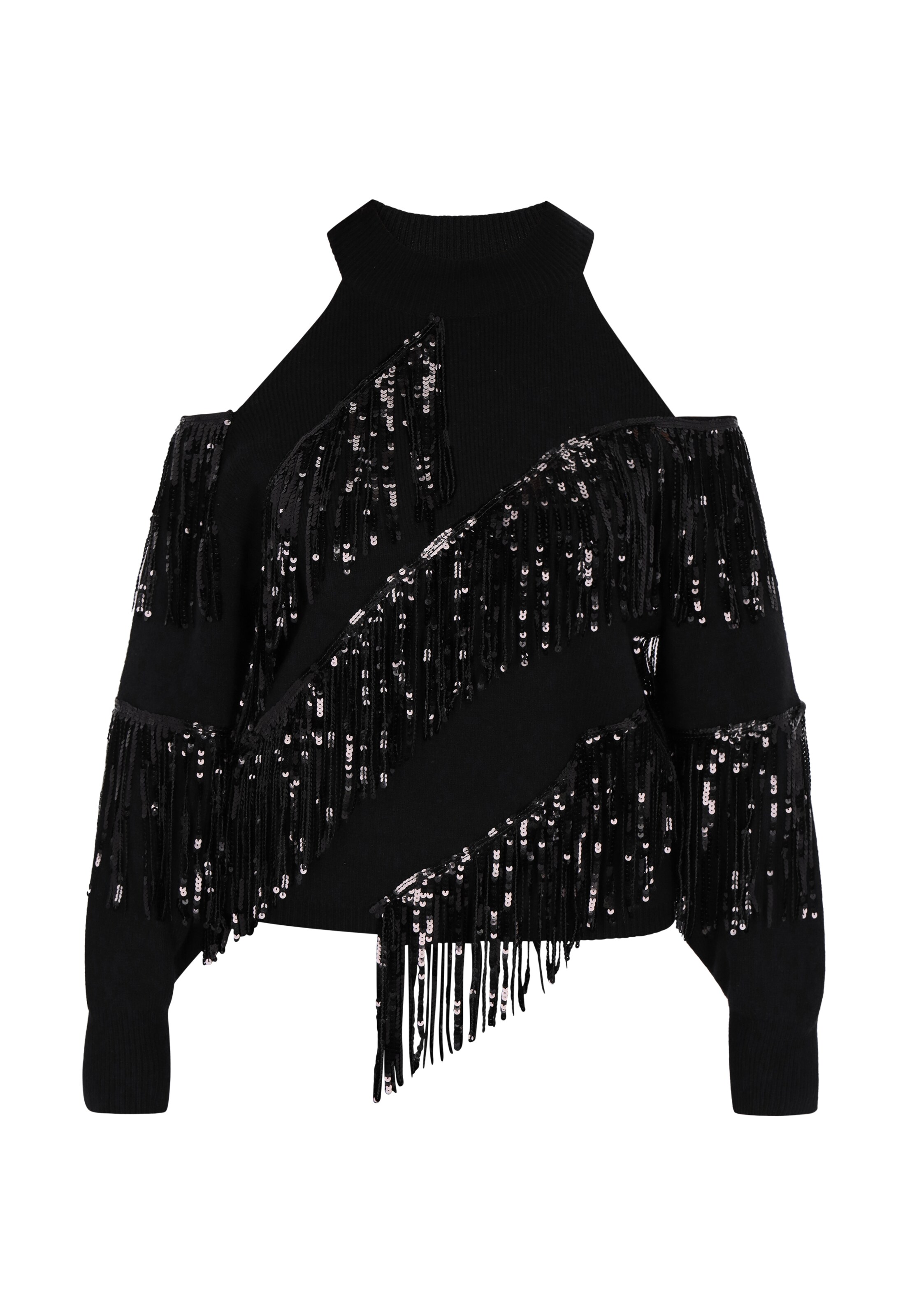 faina Sweater in Black: front