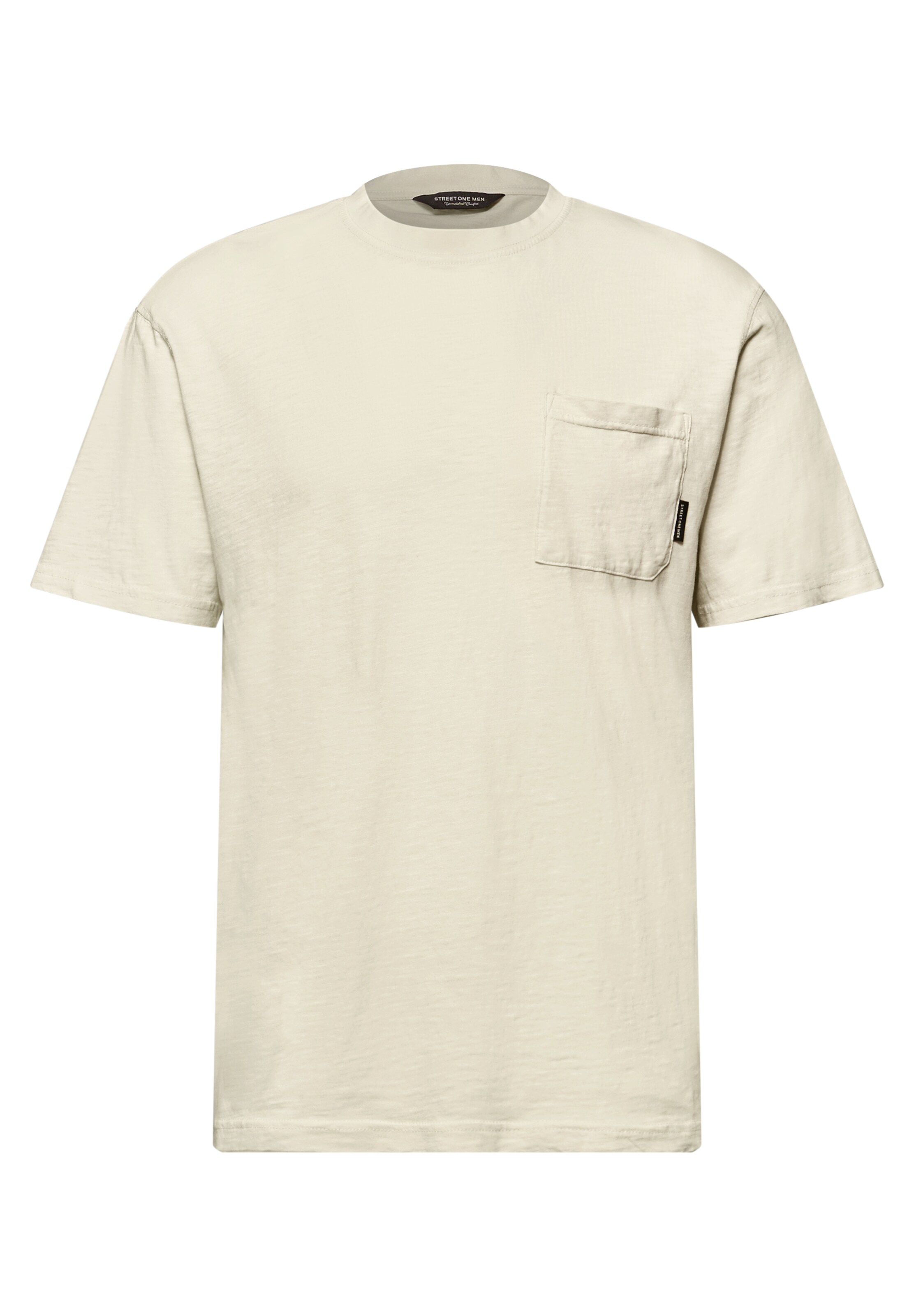 Street One MEN T-Shirt in Beige: Vorderseite