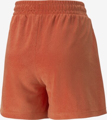 PUMA Loosefit Shorts in Orange