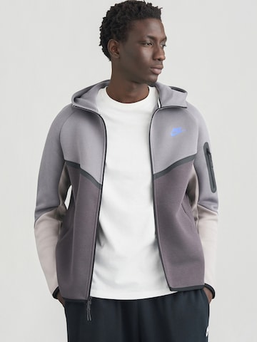Nike SportswearGornji dio trenirke 'Tech Fleece' - siva boja