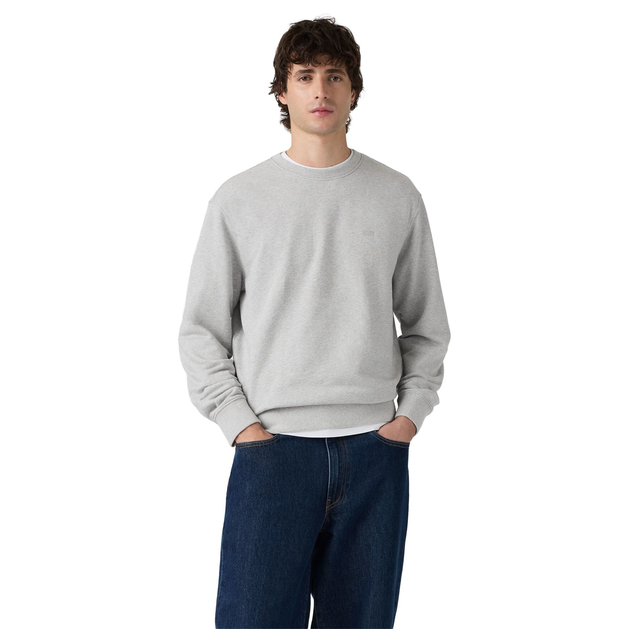 LEVI'S ® Klasický střih Mikina – šedá