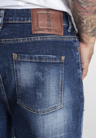 Coupe slim Jean Gianni Kavanagh en bleu