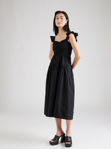 Abercrombie & Fitch Kleid in Schwarz: predná strana