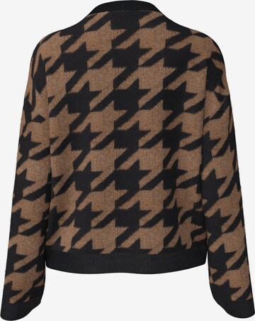 VILA Sweater 'Maya' in Brown