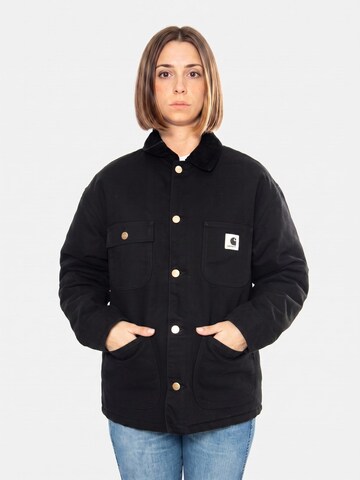 Giacca di mezza stagione 'W' OG Michigan Coat Black / Black rinsed' di Carhartt WIP in nero: frontale