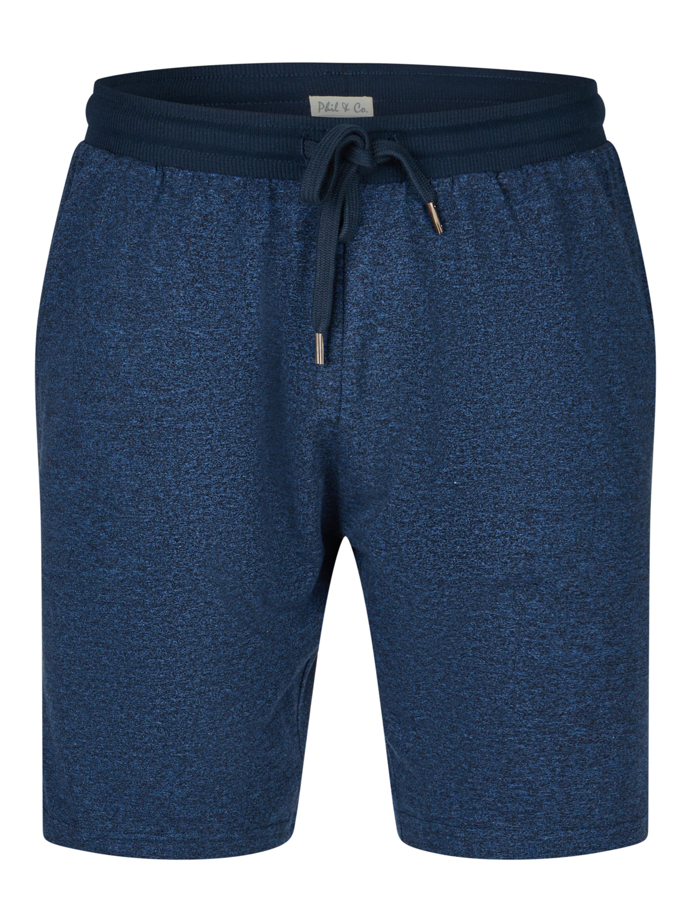 Pyjama court 'Essential' Phil & Co. Berlin en bleu
