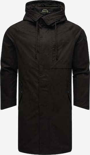 STONE HARBOUR Manteau mi-saison 'Yaroon' en noir, Vue avec produit