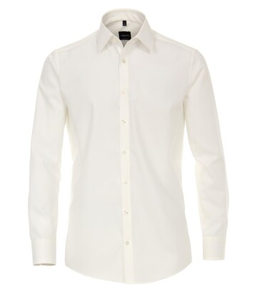 VENTI Slim fit Business Shirt in White: front