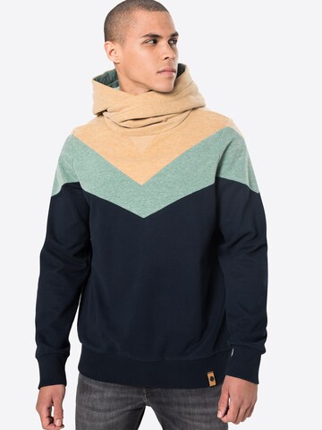 Sweat-shirt Fli Papigu en bleu : devant