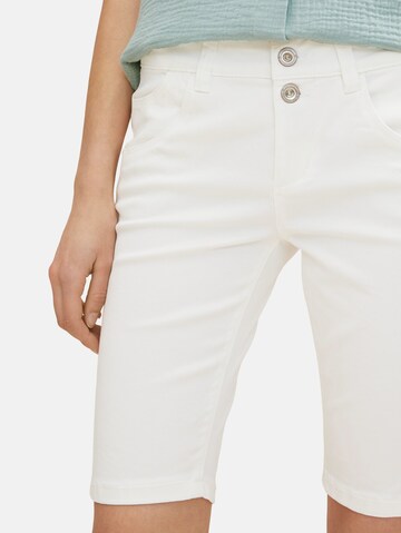 TOM TAILOR Slimfit Jeans 'Alexa' in Wit