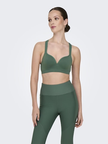 ONLY PLAY Bustier Sport bh 'ONPMARTINE-2' in Groen