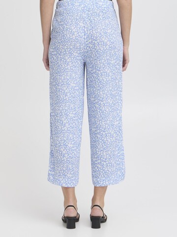 ICHI Loose fit Trousers ' IHMARRAKECH ' in Blue