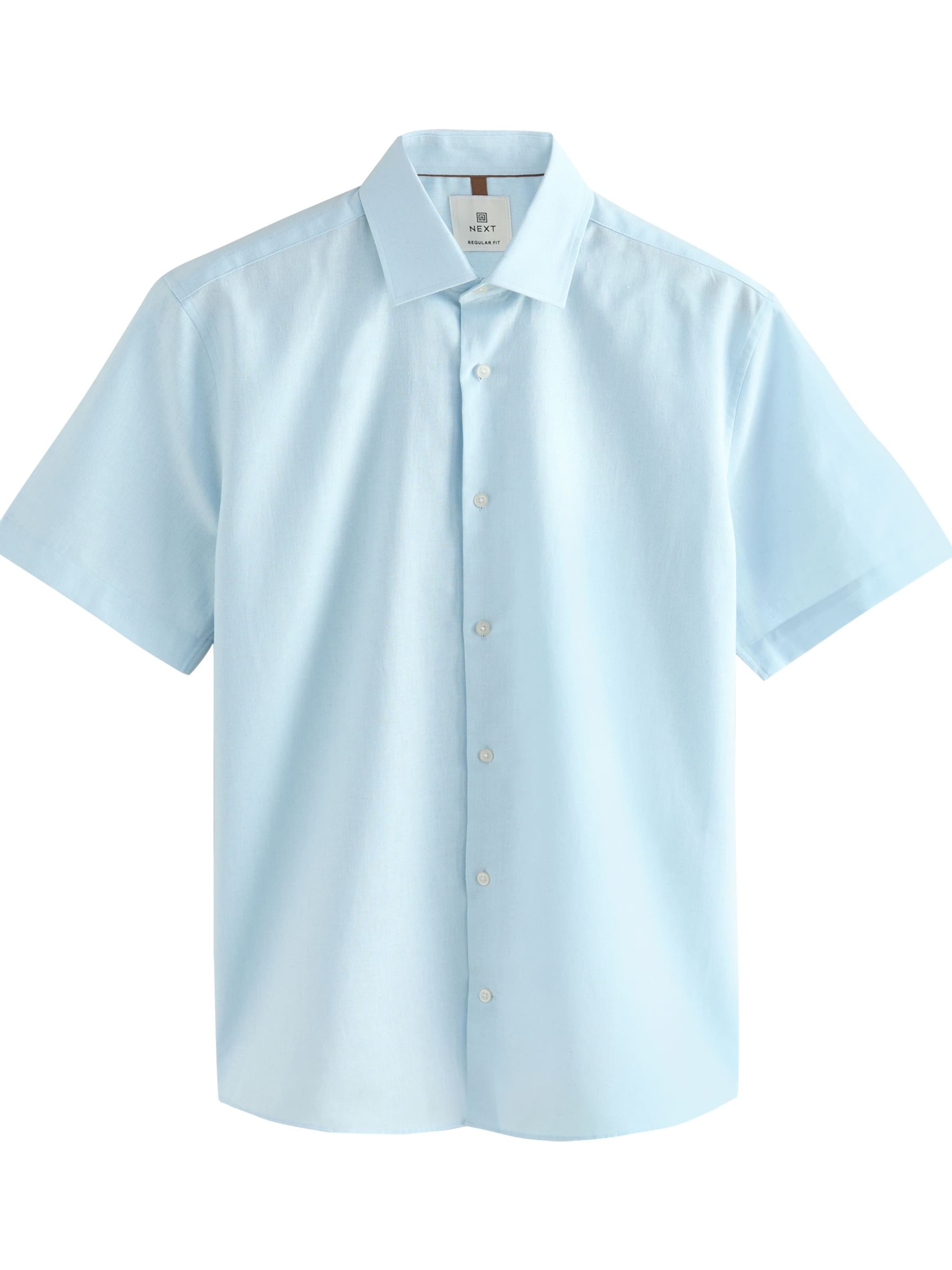 Next Regular Fit Hemd in Blau