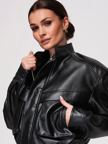 Ombre Between-season jacket in Black