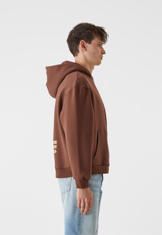 Lost Youth Sweatvest 'Western Motel' in Bruin