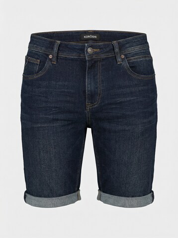 KOROSHI Regular Jeans i blå