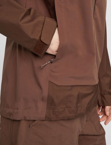 MAMMUT Outdoorjacke 'Ducan' in Braun