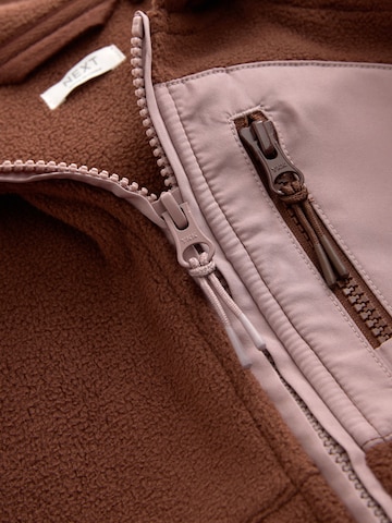 Next Fleecejacke in Braun