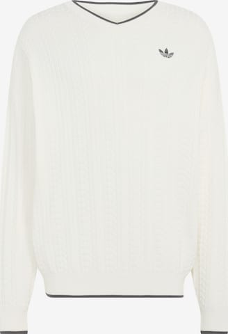 ADIDAS ORIGINALS Svetr – bílá: přední strana