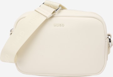 Borsa a tracolla 'Bel 2.0' di HUGO in bianco: frontale