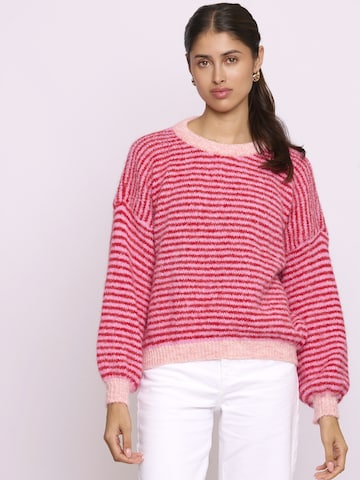 Lilavie Strickpullover ' Aleaa ' in Mischfarben: Vorderseite