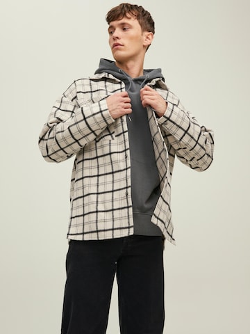 JACK & JONES Between-Season Jacket 'Bane' in Beige: front