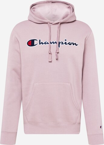 Felpa di Champion Authentic Athletic Apparel in rosa: frontale