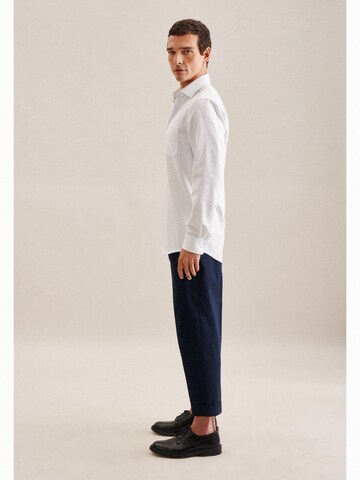 Coupe regular Chemise ' Regular ' SEIDENSTICKER en bleu