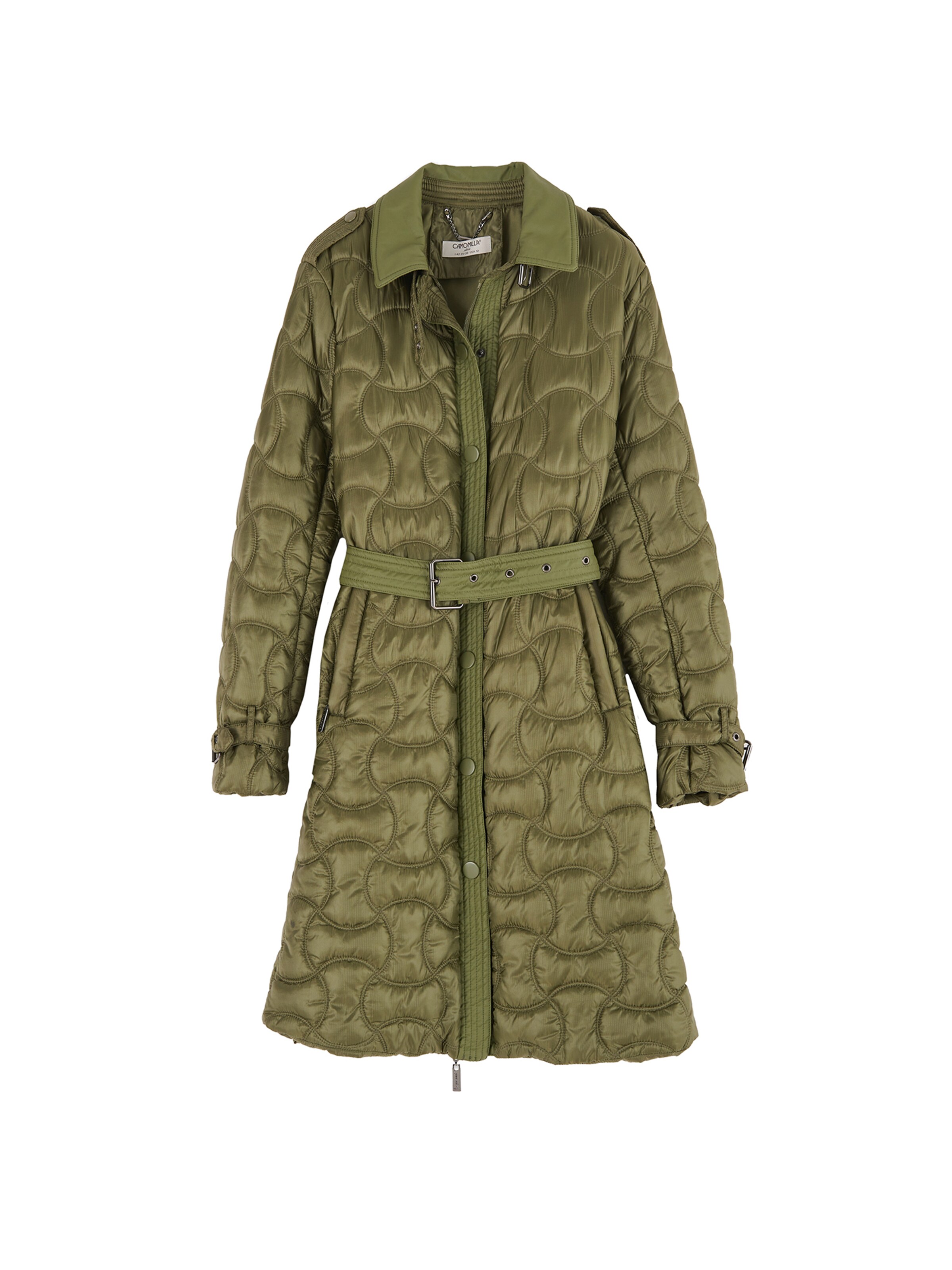 Camomilla Italia Winterjas 'Taylor' in de kleur Donkergroen, Productweergave