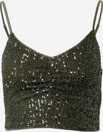 Guido Maria Kretschmer Collection Haut 'Alena' en vert, Vue avec produit