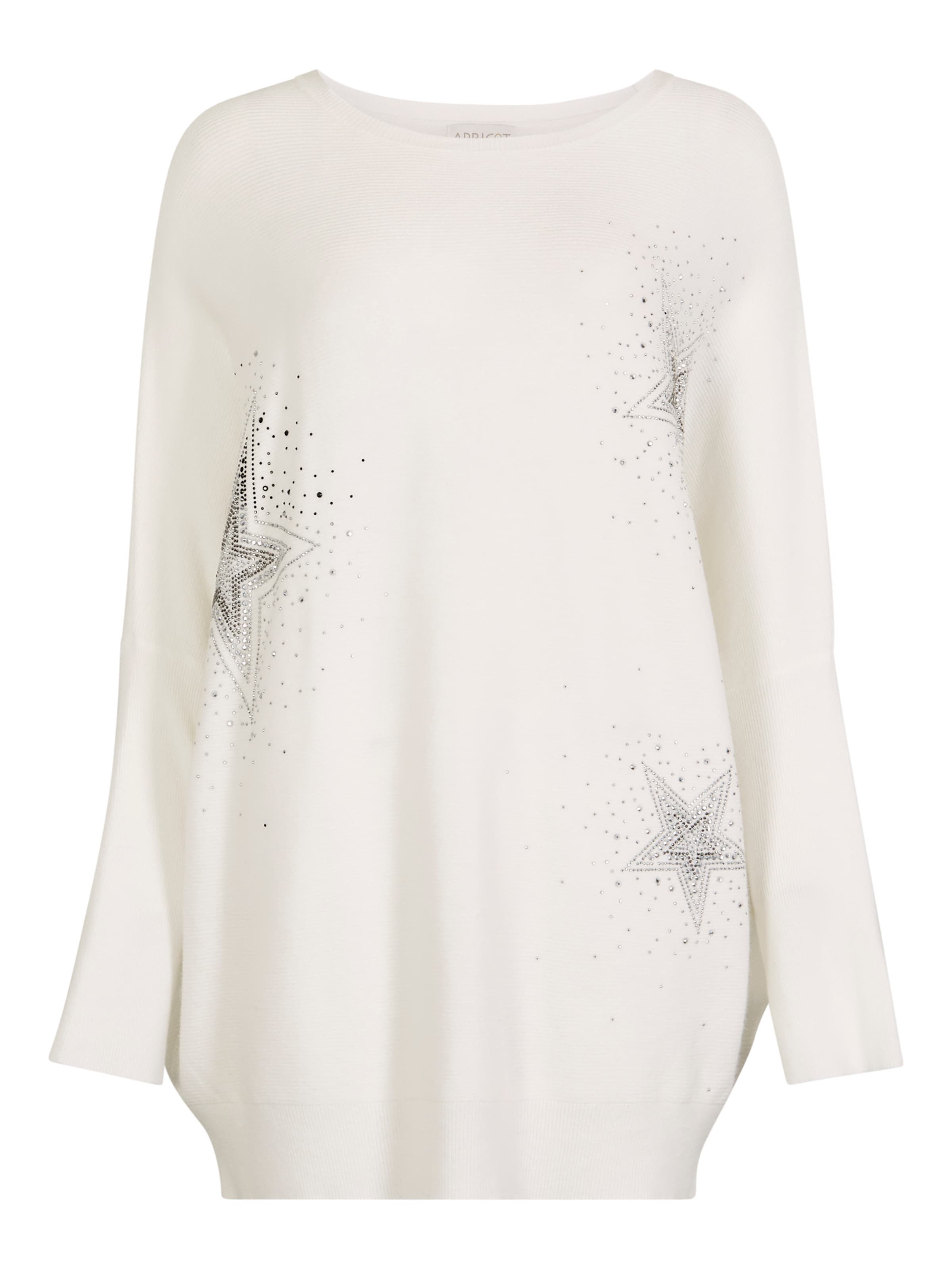 Apricot Sweater ' ' in White: front