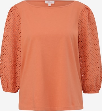 T-shirt s.Oliver en orange : devant