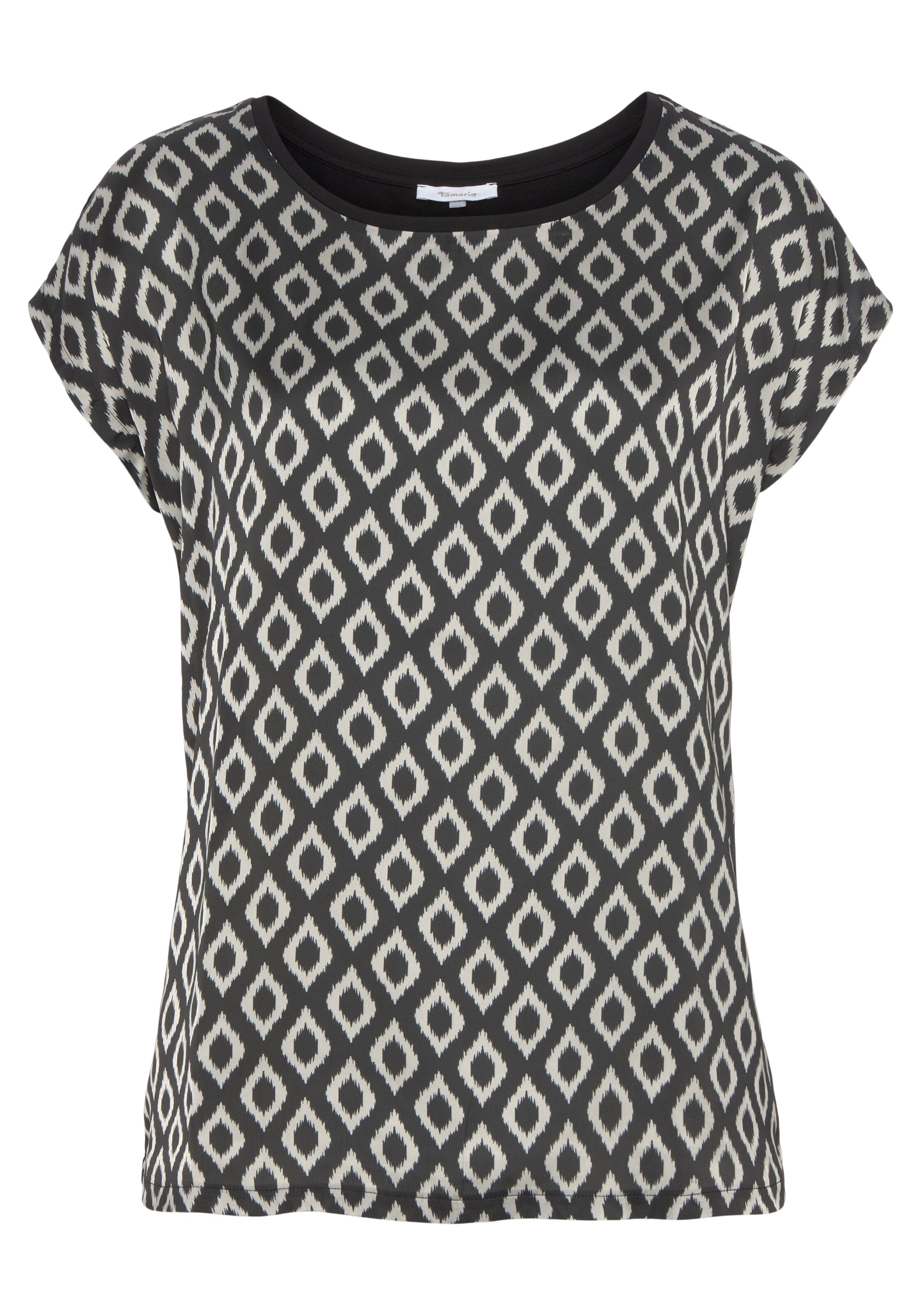 Tamaris Bluse in Schwarz: Vorderseite