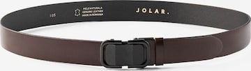 Cintura di jolar in marrone: frontale