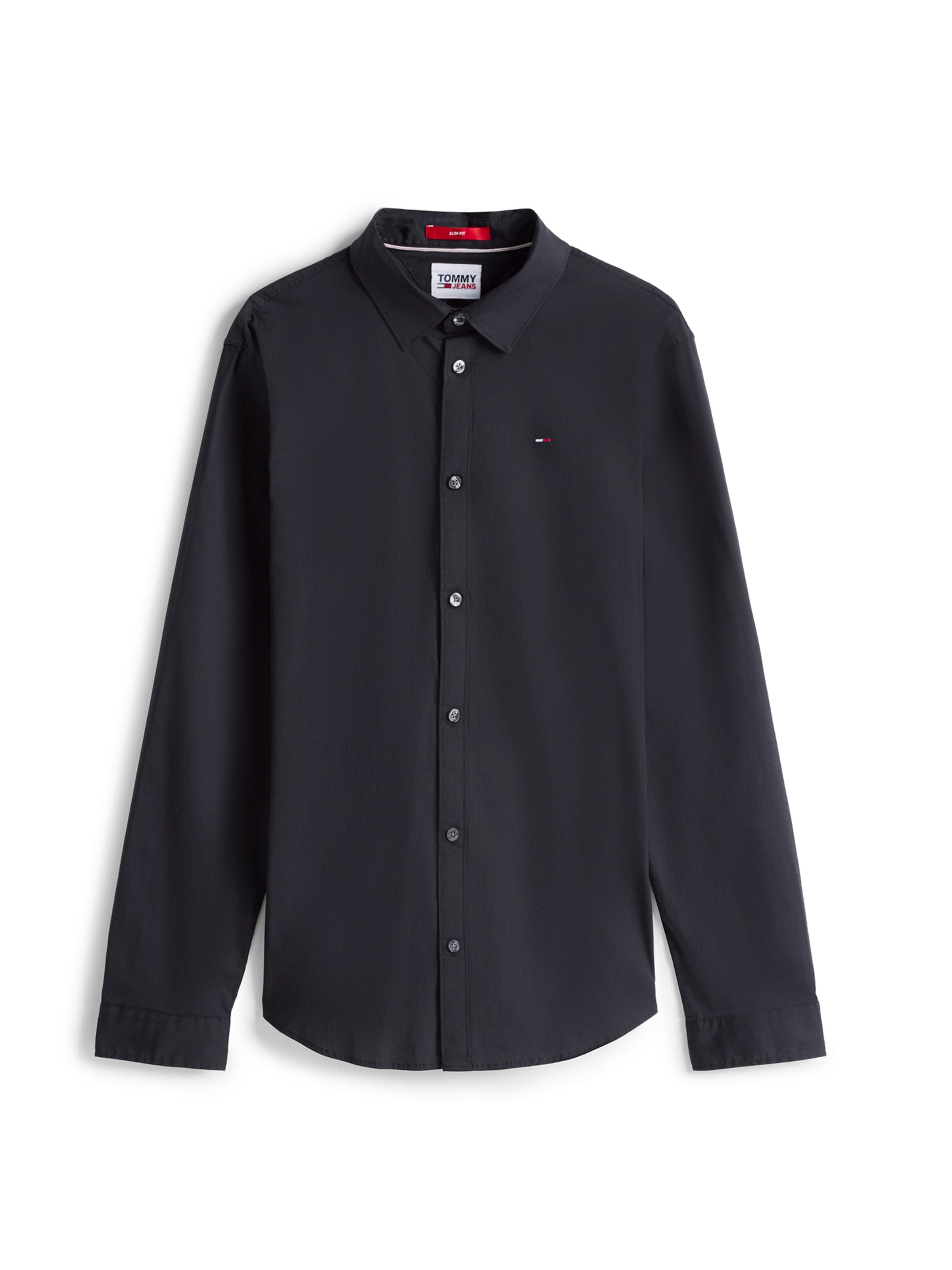 Chemise Tommy Jeans en noir : devant